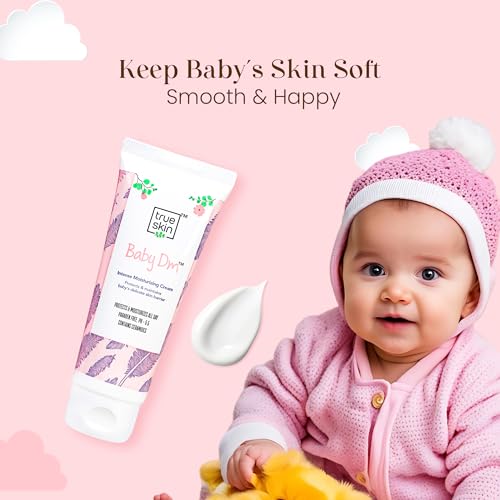Image of Baby Dm | Intense Moisturizing Cream | Protect & Maintains Baby's Delicate Skin Barrier | Protect & Moisturizes All Day | Paraben Free, PH-55 | Contains Ceramides, Quantity - 60 Gram