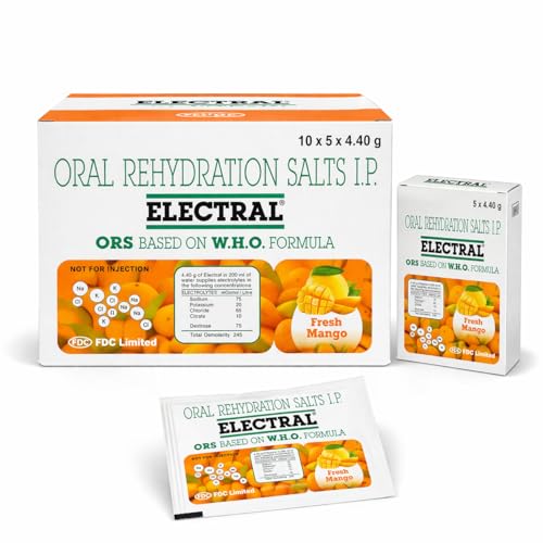 Image of ELECTRAL Oral Rehydration Salts I.P., Fresh Mango