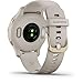 Garmin Venu 2S, Smaller-Sized GPS Smartwatch with Advanced Health Monitoring and Fitness Features, Light Gold Bezel with Tan Case and Silicone Band, (010-02429-01)