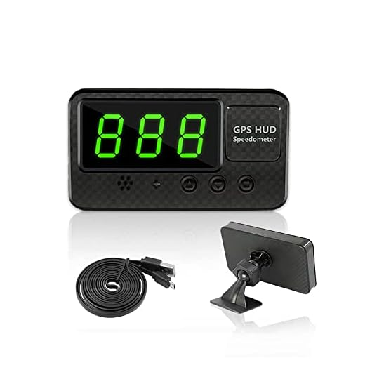 VJOYCAR C60s Universal Digital GPS Speedometer Car Hud Head Up Display with MPH Speed Alert Fatigue Driving Alarm, 100% for All Cars Truck Motorcycle ATV SUV Pick-up Scooter Golf Cart