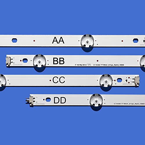 Tira de LED EAV63673007 para reparar pérdida de brillo en LG 65UJ630V de 65" 3