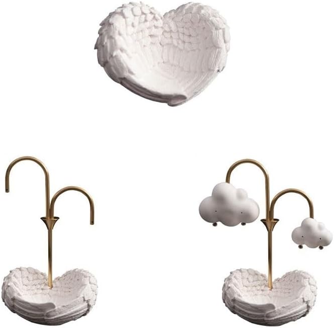 ジュエリーオーガナイザースタンド イヤリングディスプレイラックイヤリングラック石膏クリエイティブ装飾品ジュエリーストアイヤリングスト