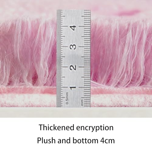 Carpette rose pourpre 140x240 tapis de cuisine antidérapant - 4