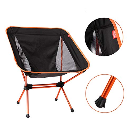 Chaise de camping pliante ultra légère en alliage d'aluminium