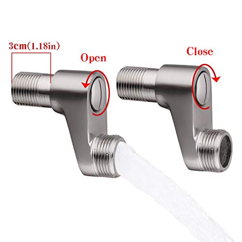 33/8 Inch Wall Mount Clawfoot Tub Bathtub Faucet Adapter Adjustable Swing Arms