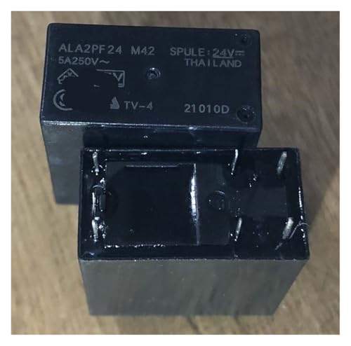 Relé ALA2PF24 M42 de 24V y 6 pines para reparar placas de control 5