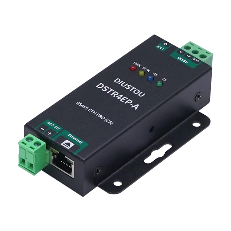 Industrial-Grade Device Networking Server, Serial Port to Ethernet Conversion, Isolated Type, Surge Protection, RS485 to ETH RJ45 Interface, Protocol Conversion-image-30