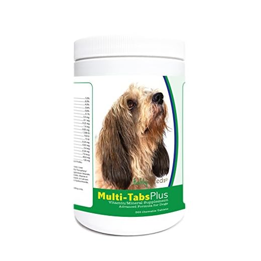 Healthy Breeds Petits Bassets Griffons Vendeen Multi-Tabs Plus Chewable Tablets 365 Count