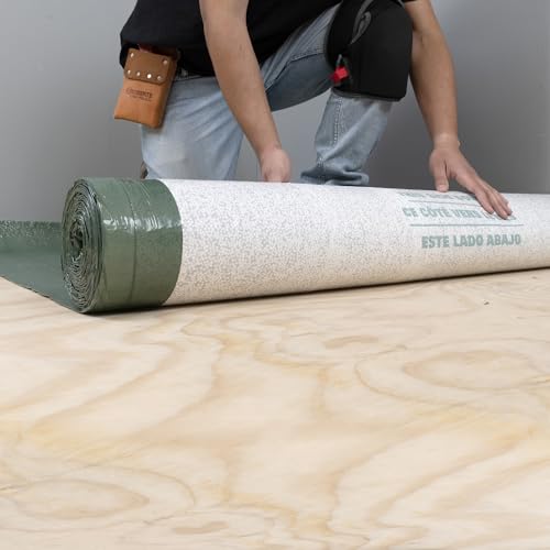Roberts 189-Feet X 40-Inch First Step Premium 3-In-1 Underlayment for Floating Laminate and Engineered Wood Flooring, 630 Square-Feet Roll by ROBERTS - Image 2
