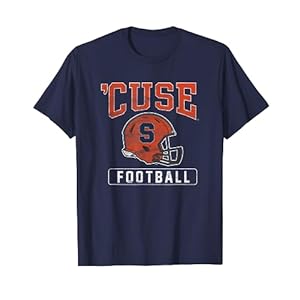 Syracuse University Orange Football Helmet T-Shirt