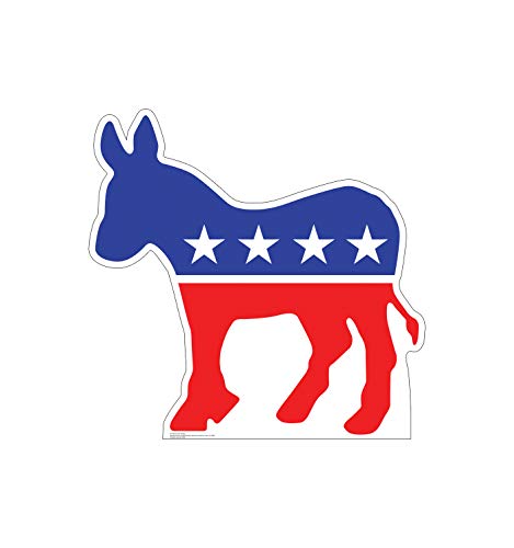 Image of Cardboard People Democratic Donkey Life Size Cardboard Cutout Standup