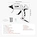 VEVOR Hot Glue Gun, 60/100W Dual Power, Mini Hot Glue Gun with 20 Premium Glue Sticks and Oxford Cloth Bag, Fast Preheating & High Temp Melt Glue Gun for Crafts, Arts, DIY, Quick Home Repairs, White