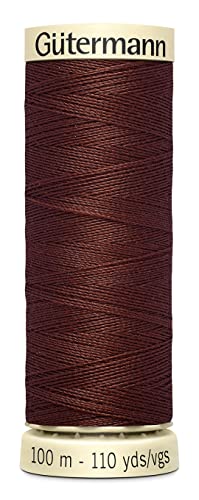 Gutermann Sew-All Thread 110 Yds: Chocolate miniatura 1