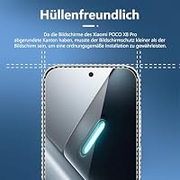 NEW'C Schutzfolie für Xiaomi POCO X8 Pro für Panzerglas – Ansicht 3