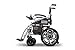 Deluxe Monarch Folding Electric Wheelchair – Easy fold for Portable Travel Fits in Car Trunk – Strong Aluminum Frame & 16” Rear Wheels for Comfort & Versatility 12 Miles on a Single Battery Charge