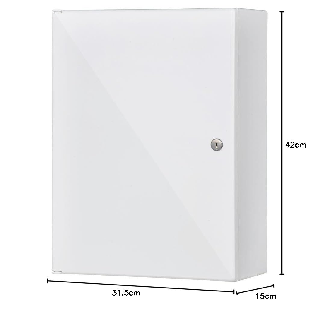 Jokey Armoire à médicament Blanc,B31,5xH42xT15cm