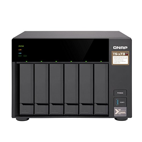 Amazon | QNAP(キューナップ) TS-673 クアッドコア2.1 GHz CPU 4GB