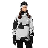 SIROKO - Skijacke für Damen W1-W Tibet - S - Grau/Schwarz
