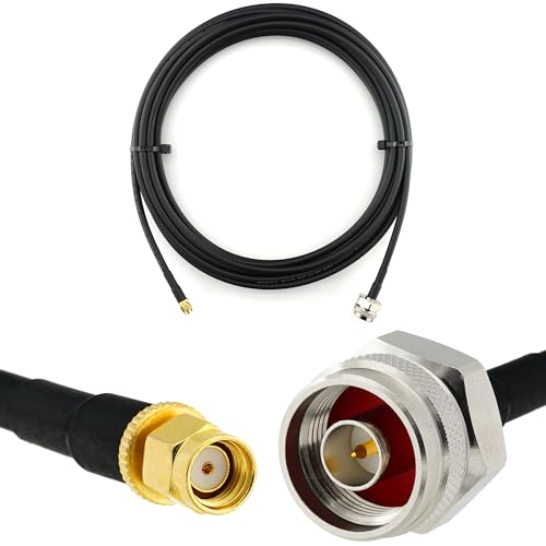 Câble antenne WiFi 15m pour connecter une caméra extérieure et un routeur de maison