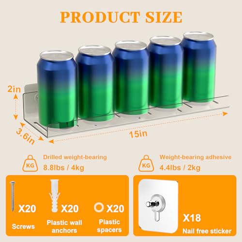 30% Off 6-Pack Transparent Floating Shelves for Bathroom & Bedroom - Image 2