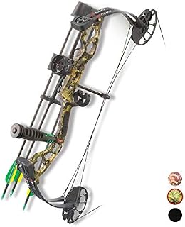 PSE ARCHERY, Mini Burner Compound Bow, Mossy Oak Country Camo, Right Hand, 40#