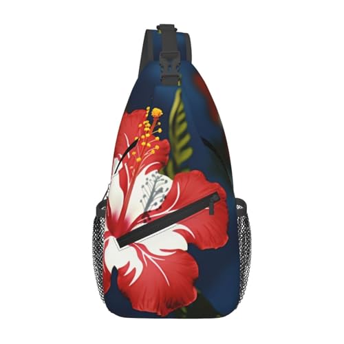 Bolso cruzado tipo mochila sling para hombre negro miniatura 1