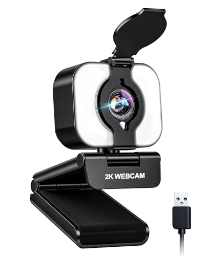 Atatat 2K Webcam for PC with Microphone  Light  Review 2026