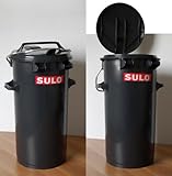 conteneur poubelle 800 litres suisse  Container SULO SME 50 - Poubelle 50 L, style rétro (22212)