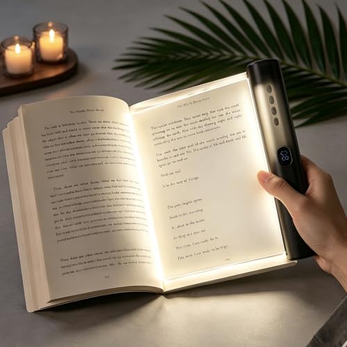Luz LED para libros el regalo para los amantes de la lectura nocturna recargable USB