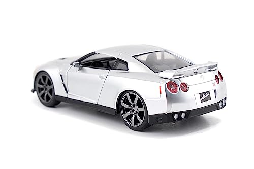 Jada Fast & Furious 1:32 Nissan GT-R R35 2009 Plateado miniatura 4