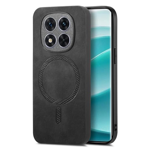 �}�O�l�b�g�� �X�}�z�P�[�X �Ή��@�� for Redmi Note 15 Pro 5G,�Ή��@�� for MagSafe ���C�����X�[�d���}�O�l�b�g���ԍڃz���_�[�Ή� �ϏՌ��ی�J�o�[ Black