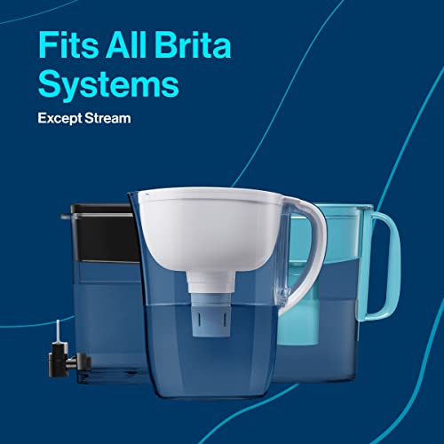 Brita Xl Water Filter Dispenser For Tap And Drinking Water With 3 Elite Filters, Reduces 99% Of Lead, Lasts 6 Months Each, 27-Cup Capacity, Bpa Free, Black #TOP6