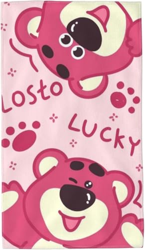 ロッツォ (9) フェイスタオル 速乾 吸水 大きめ ふわふわ 柔らかい 毛長 厚手 柔らか 耐久性 家庭用/出張/ギフト かわいい キャラクター グッズ 40x70cm