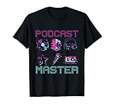Podcast Show Equipo Mezclador USB Para Podcasters App Costume Camiseta