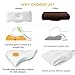 KUIENSI Memory Foam Cervical Contour Orthopedic Pillow, for Sleeping Neck and Shoulder Pain Relief, Ergonomic Dream Pillow with Two Heights to Meet The Many Needs for Side, Back, Stomach Sleeper