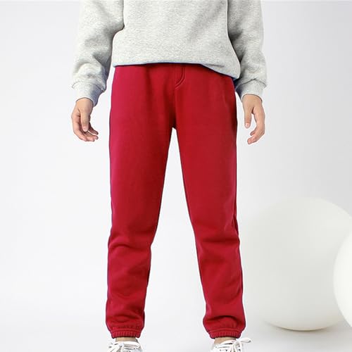 Girls Jogger Pants Cotton Baggy Sweatpants Fall Outfits Kids Casual Gym Workout Straight Leg with Pockets Clothing2