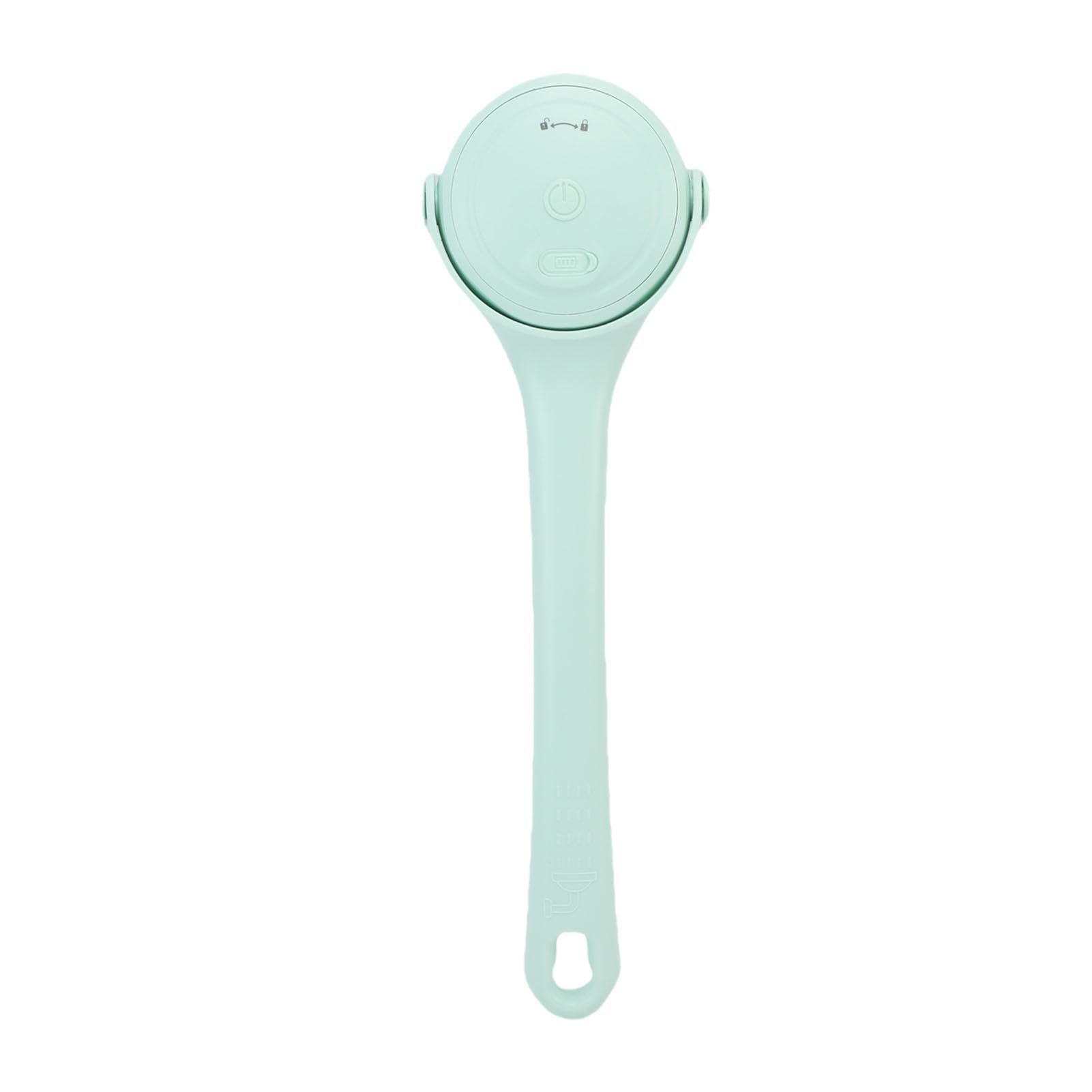Srliya Potente Exfoliante Corporal Eléctrico con Batería Recargable para una Experiencia de Baño Eficiente (Verde)