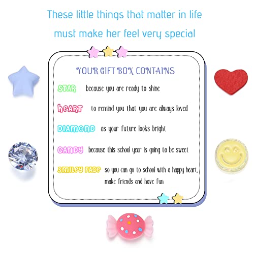 SAM & LORI 2025 Back to School Gifts-Mommy and Me Matching Bracelets-Comes in Cute Box with Sweet Card-First Day of School-Graduation Gift2