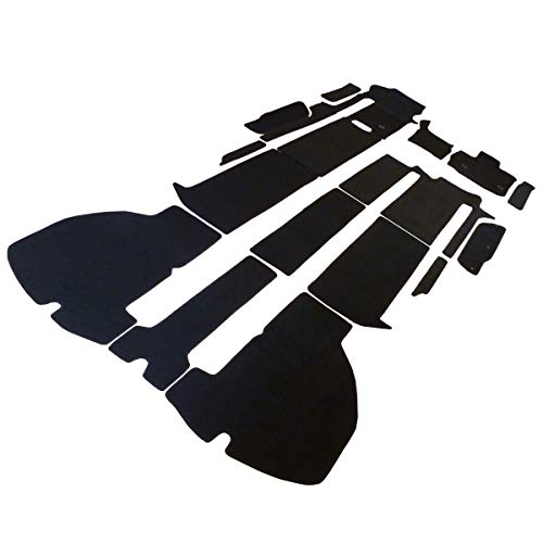 フェニーチェ カーマット フロアマット 国内生産 ブラック 滑り止め形状 ずれにくい 車用 マット