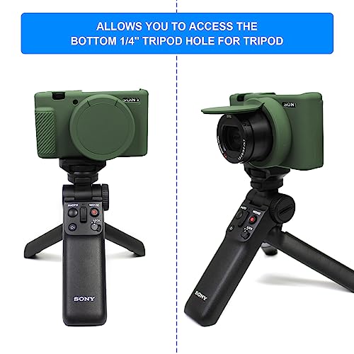 Funda Protectora Easy Hood Para Cámara Sony ZV-1 Verde miniatura 6