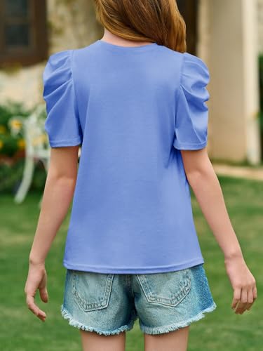 Image of Imily Bela Kids Girls Puff Short Sleeve T Shirts 5-14 Years