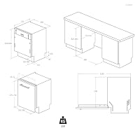 Haier Geschirrspüler Washlens Plus Series 2 XI 4B2E1B-84 – Ansicht 9