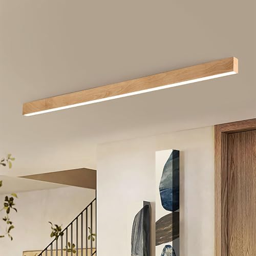 Lampe de plafond LED moderne 100cm éclairage blanc puissant pour balcon