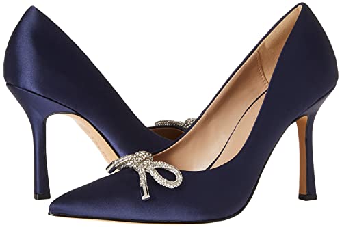 The Drop Women's Parish Holiday Bow Pump Navy, 7.5 #TOP6
