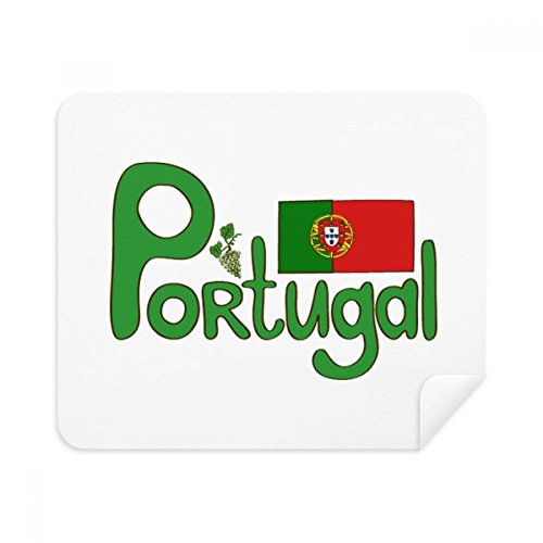Suède tissu de nettoyage pour lunettes et écrans motif Portugal