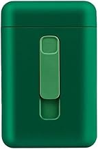 2024 cigarette box with lighter cigarette box 20 regular cigarettes portable extra large cigarette USB lighter 2 in 1 rechargeable flameless windproof electric lighter (Color : Dd)
