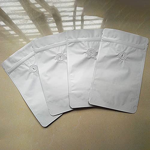Bolsas herméticas con válvula para café molido 250g con cierre zip y fondo vertical negro 3