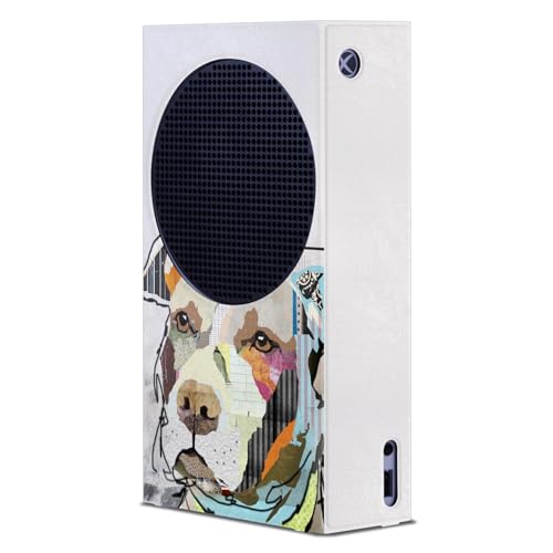 Enveloppement de console de jeu Xbox Series S anti-rayures style Pitbull Keck
