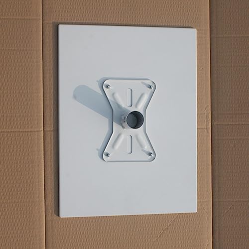 Soporte universal blanco para proyector, soporte de pared para proyector, bandeja para altavoz miniatura 3