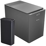 [山善] 生ゴミ処理機 乾燥粉砕式 2.6L 助成金対象 予約タイマー/クリーンモード/省エネモード搭載 静音 消臭 活性炭フィルター 減量率90％以上 グレー YGDA-3050(H)